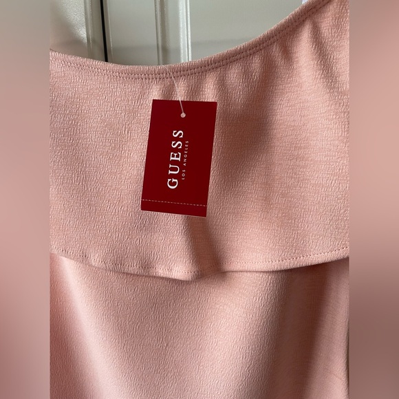 GUESS Bonair Off Shoulder Ruffle Dress - Picture 7 of 8
